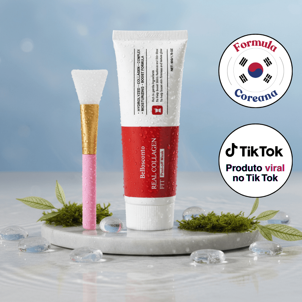 Máscara Coreana de Colagénio Rejuvenescedora Peel Off - Collagen Fit™
